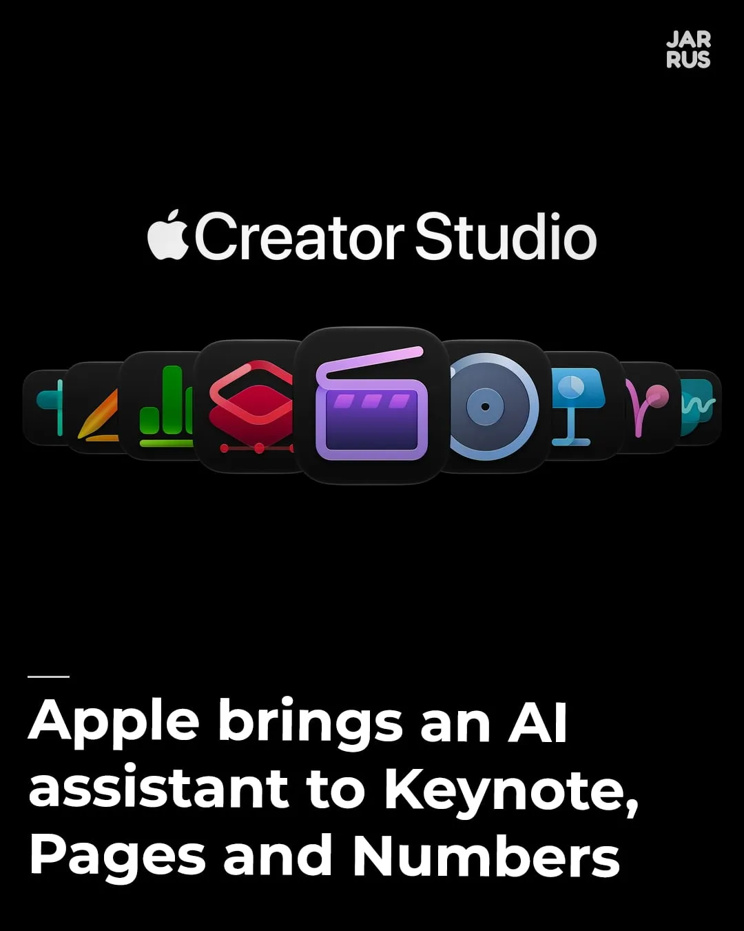 Instagram cover: Apple brings an OpenAI-backed AI assistant and MCP support to Keynote, Pages and Numbers