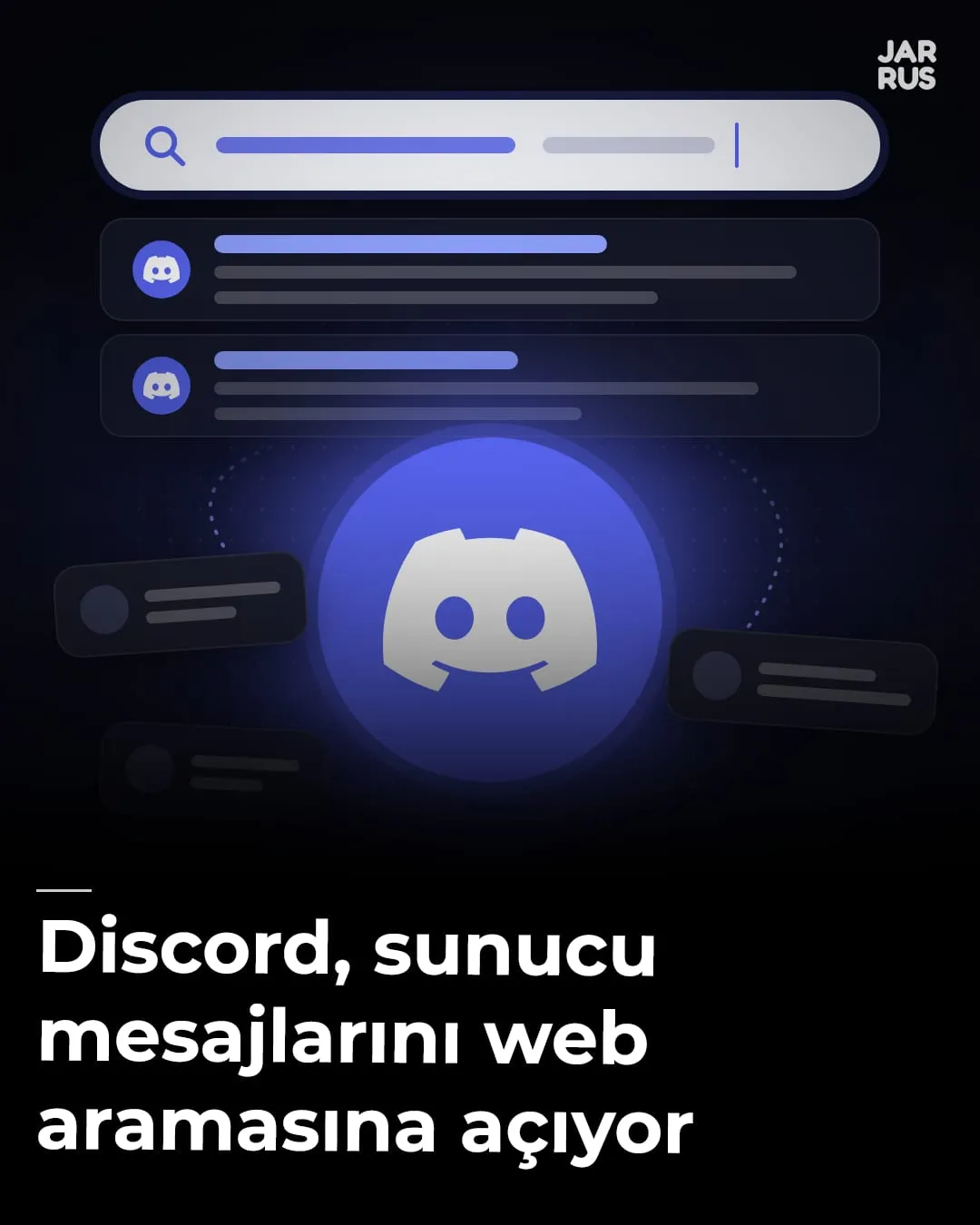 Instagram kapağı: Discord, herkese açık sunuculardaki mesajları web aramasına açıyor